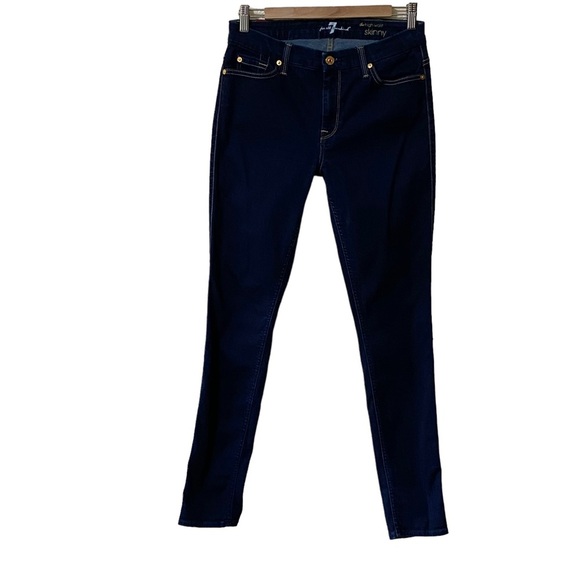 7 For All Mankind The‎ High Waist Skinny - Picture 2 of 12
